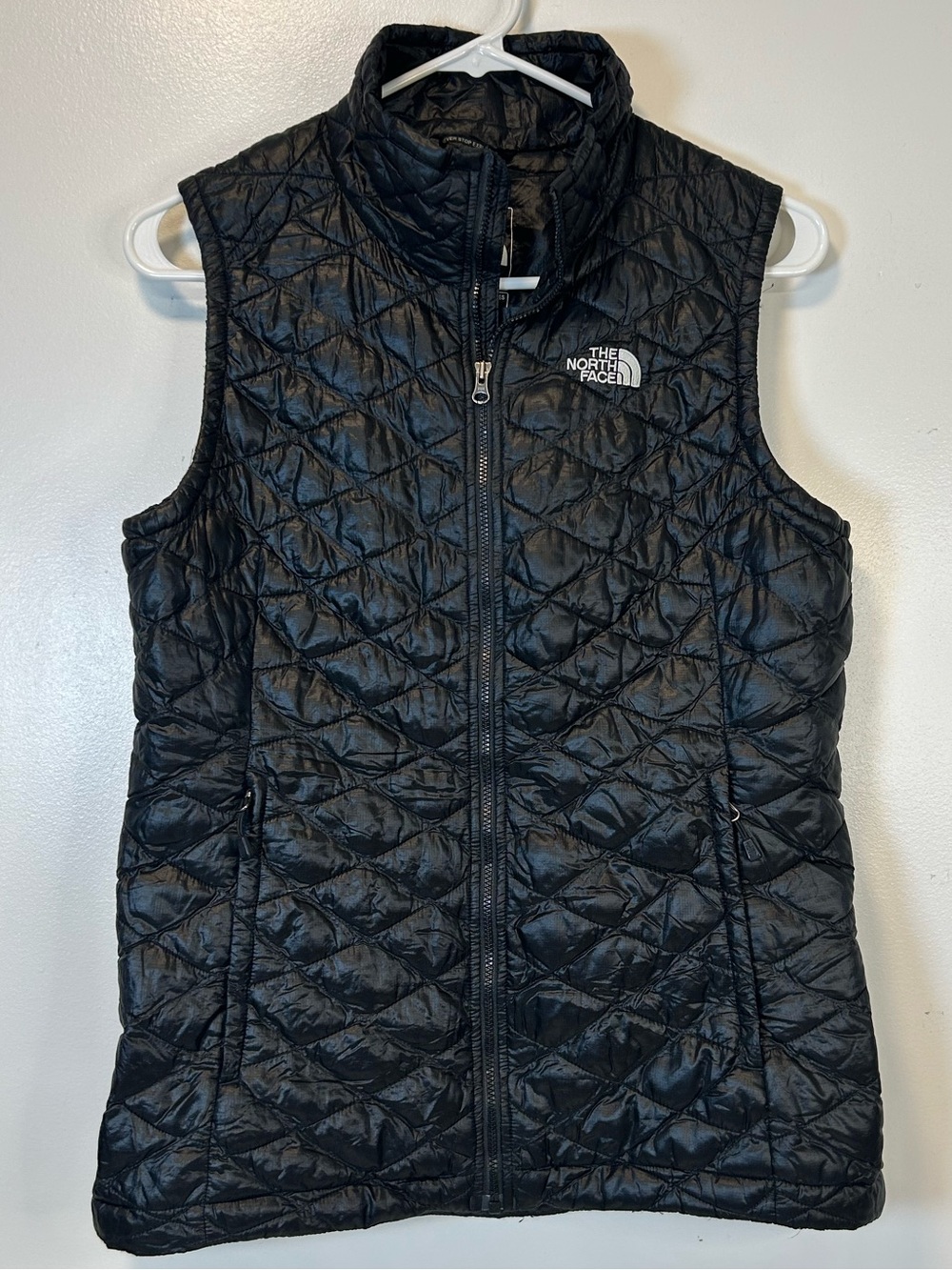 The North Face Black Insulated Puffer Thermoball Vest Packable‎ Women’s Medium
